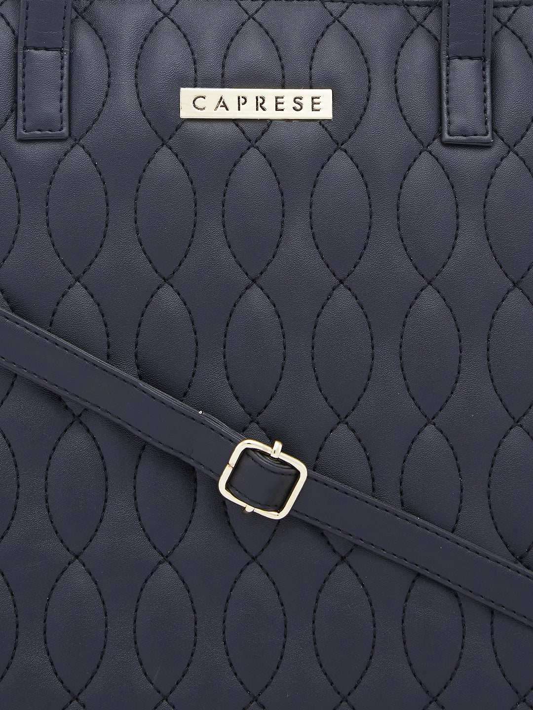 Caprese Mubi Small Black Tote Bag - Image 11