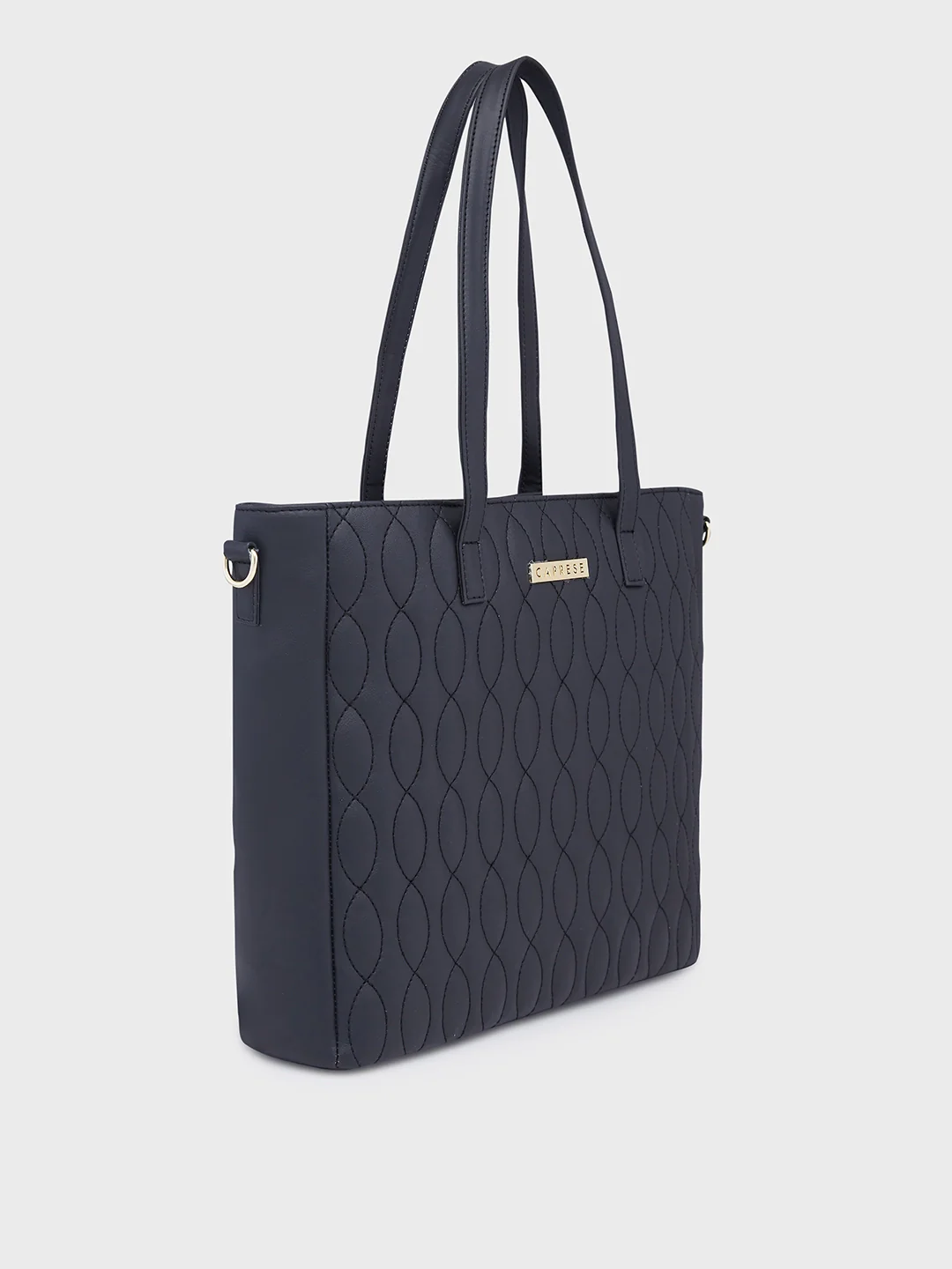 Caprese Mubi Small Black Tote Bag - Image 5