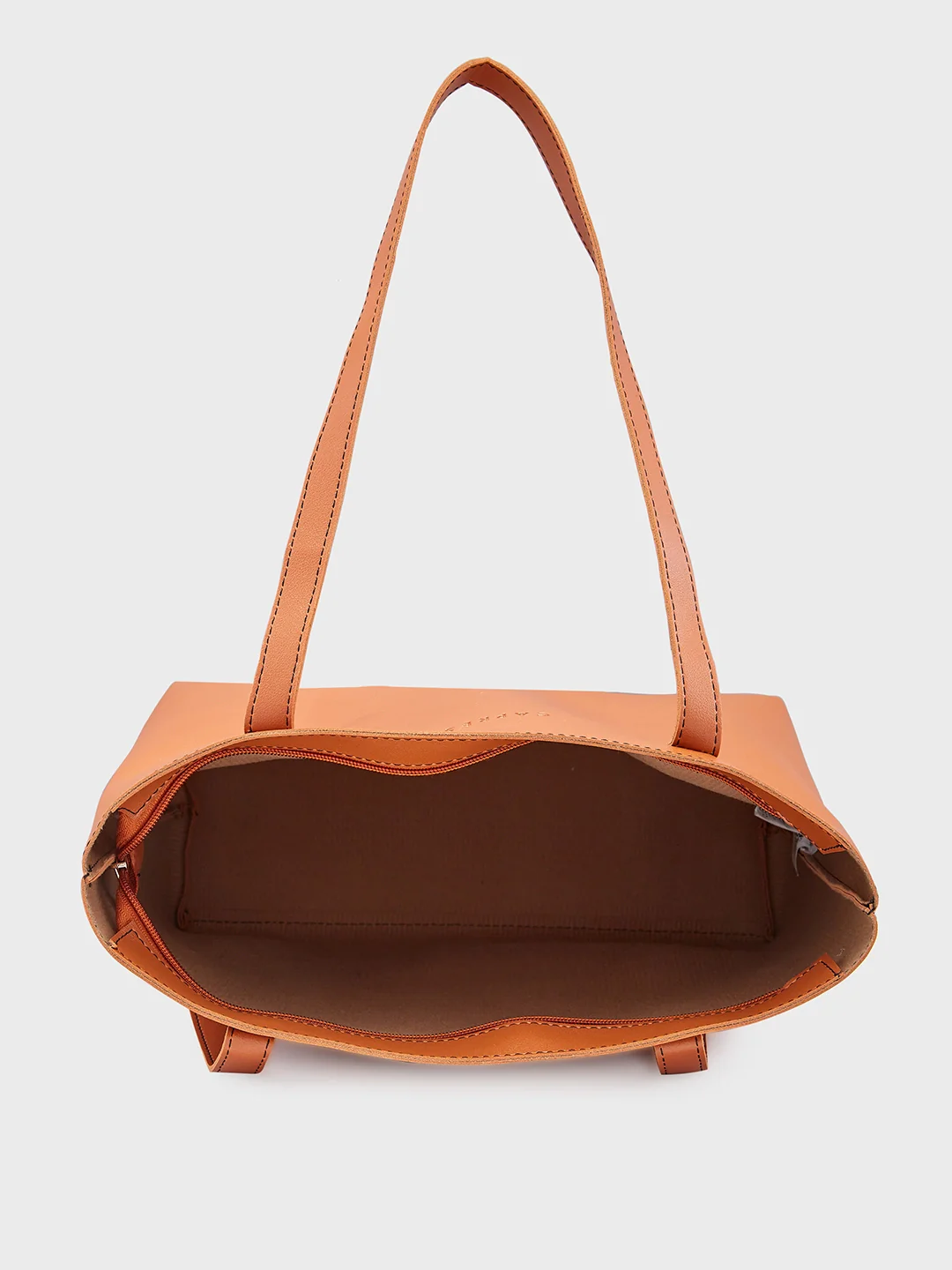 Caprese Myla Large Tan Tote Bag - Image 10