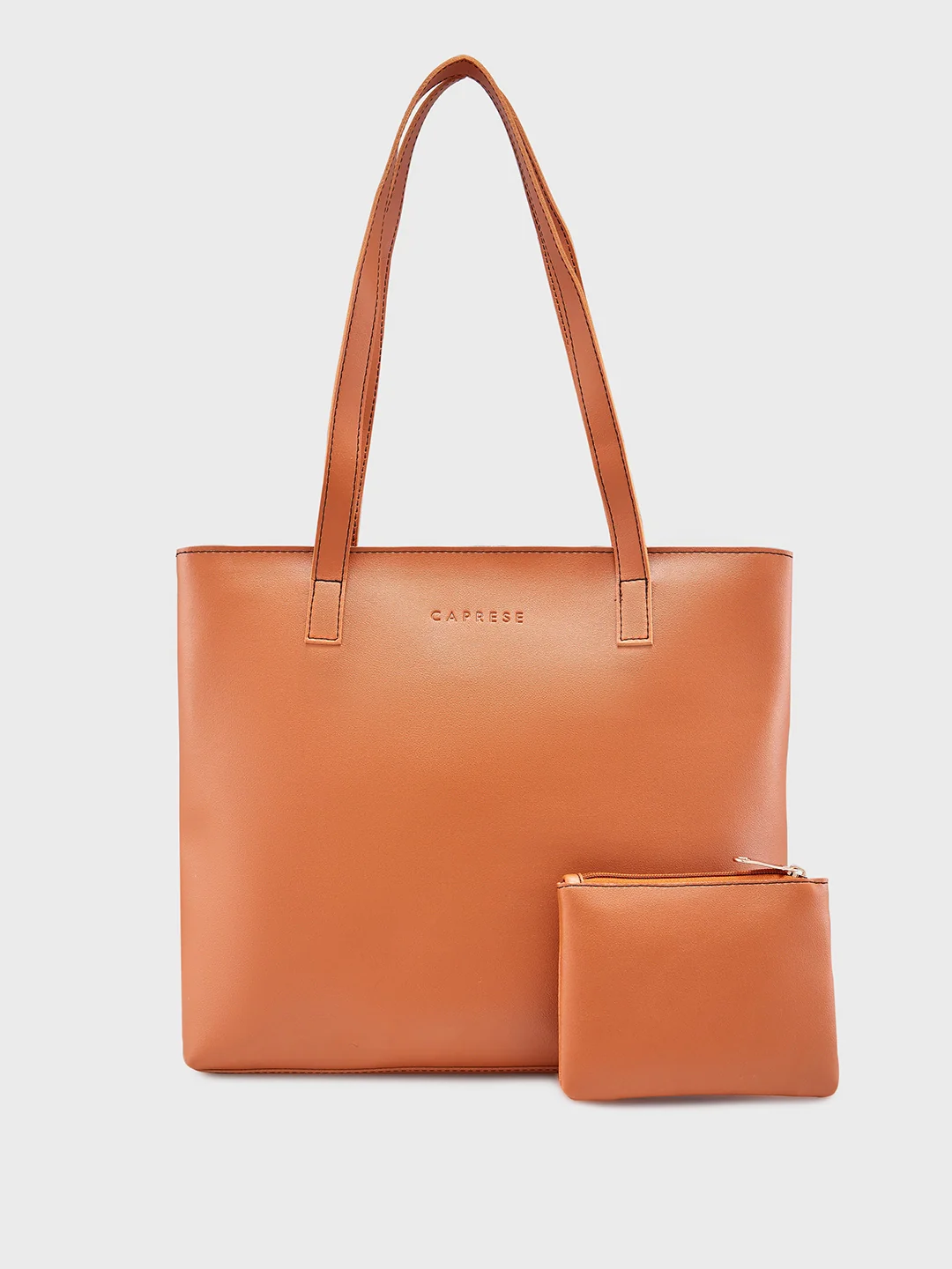 Caprese Myla Large Tan Tote Bag - Image 14