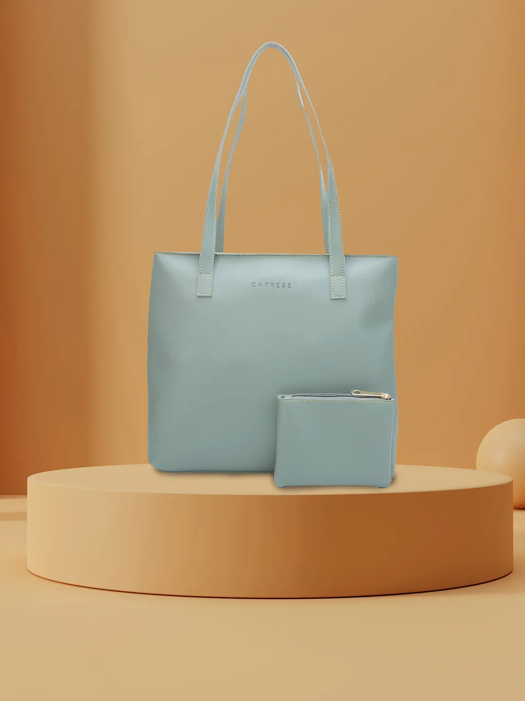 Caprese Myla Large Mint Tote Bag - Image 2