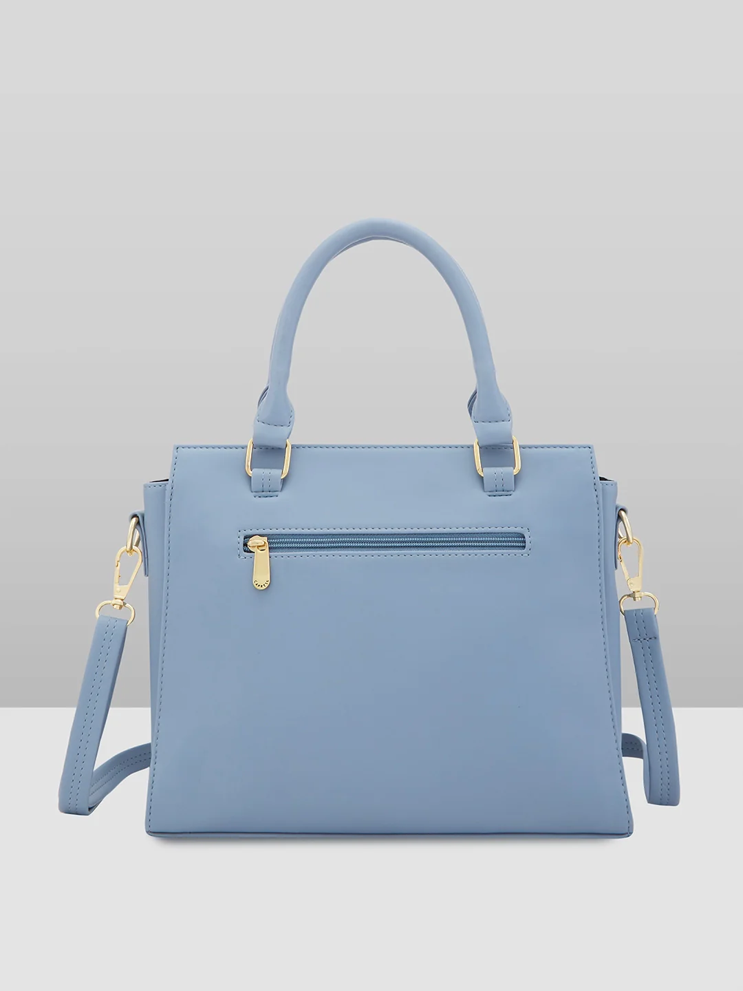 Caprese Myra Medium Blue Satchel Bag - Image 5