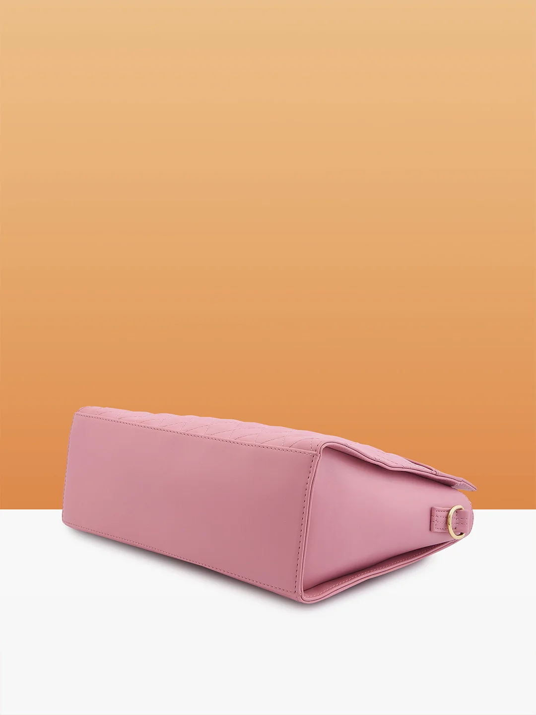 Caprese Myra Medium Pink Satchel Bag - Image 8