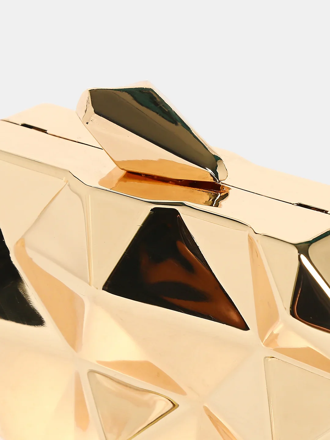 Caprese Nadia Small Gold Clutch - Image 7