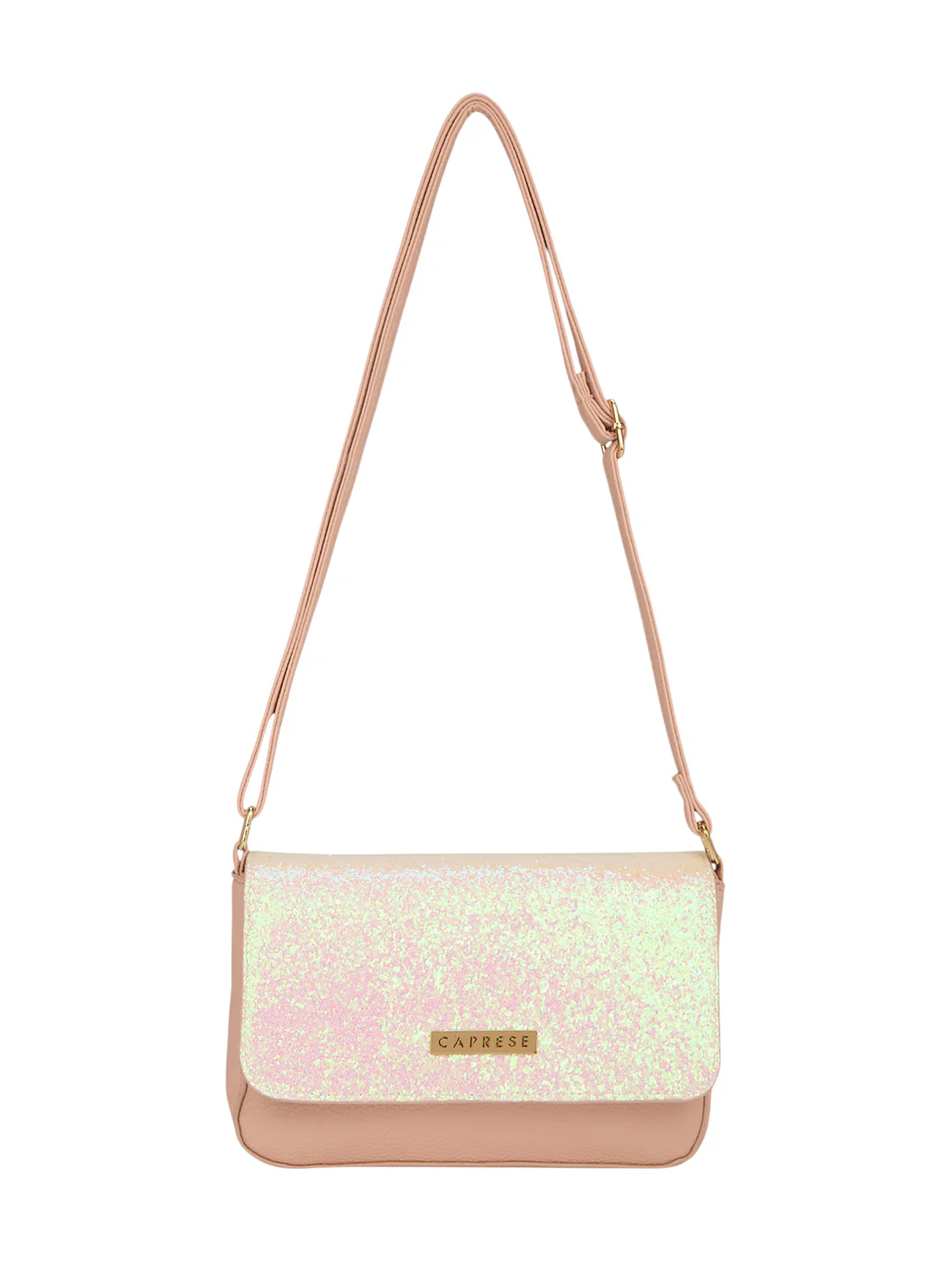 Caprese Nars Medium Rose Gold Sling Bag