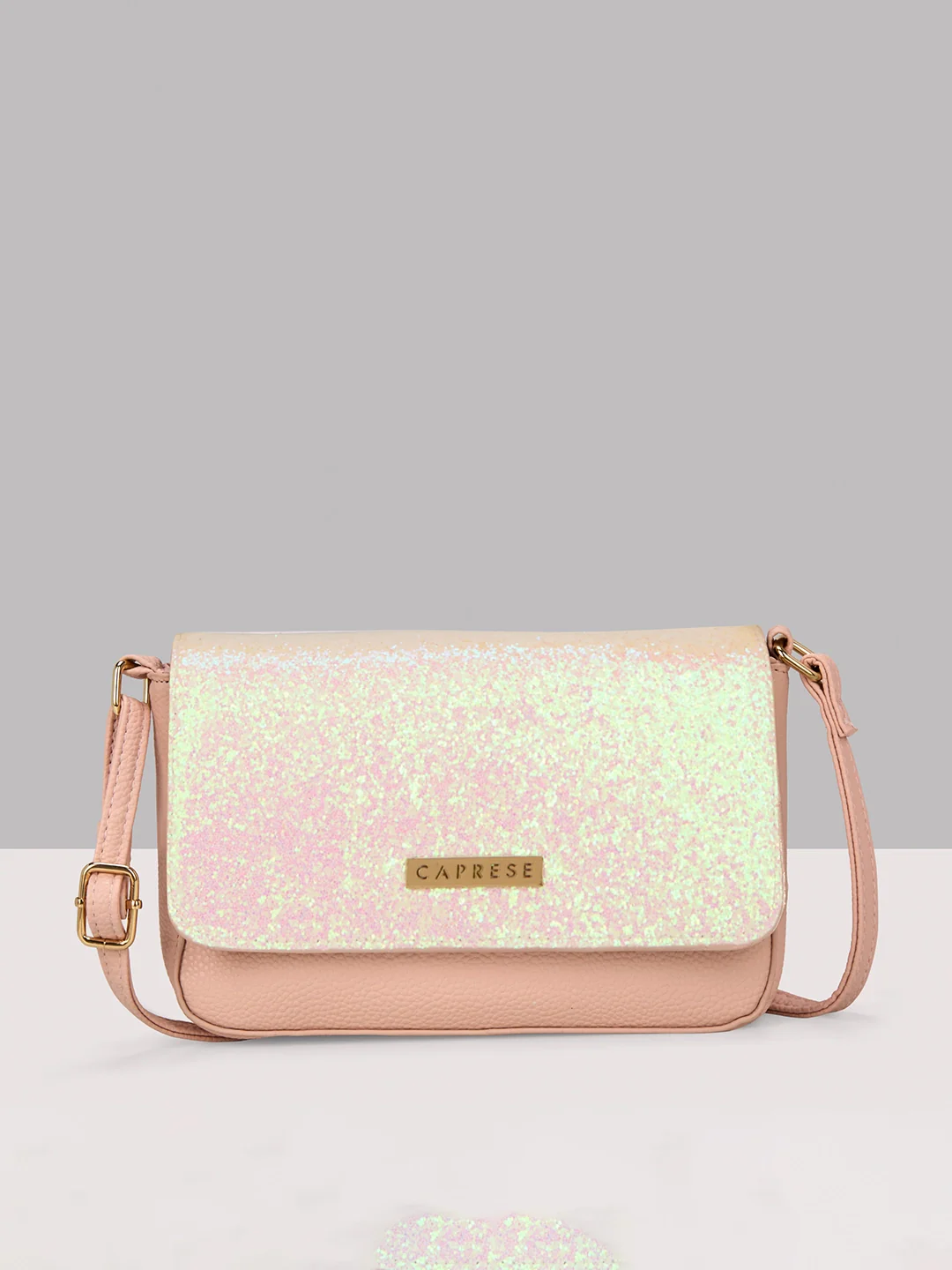 Caprese Nars Medium Rose Gold Sling Bag - Image 6