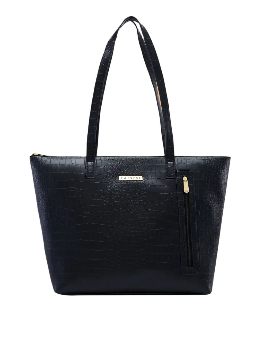 Caprese Natlie Large Black Tote Bag