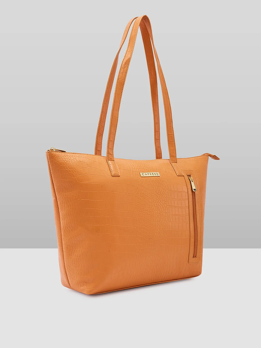 Caprese Natlie Large Brown Tote Bag - Image 3