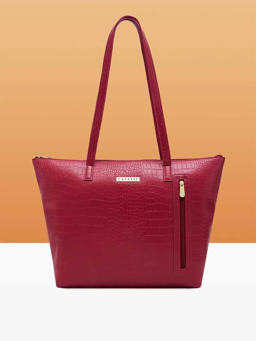 Caprese Natlie Large Plum Tote Bag