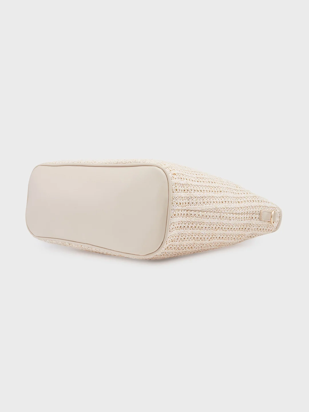 Caprese Neo Large Beige Tote Bag - Image 5