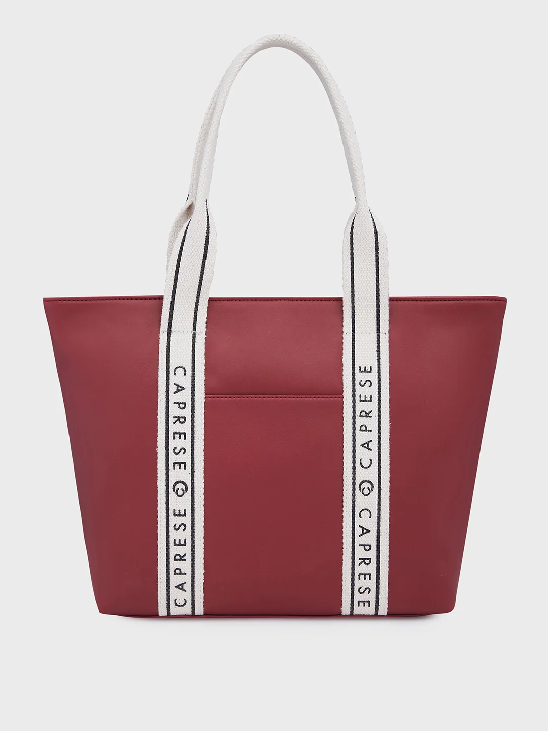 Caprese Nick Medium Maroon Tote Bag - Image 5