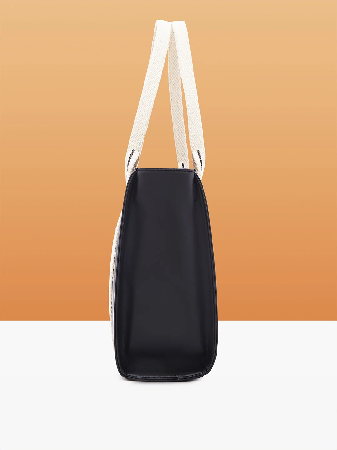 Caprese Nick Small Black Tote Bag - Image 10
