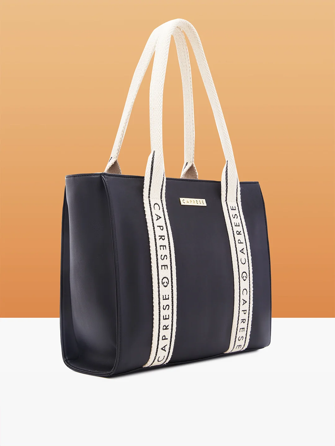 Caprese Nick Small Black Tote Bag - Image 7
