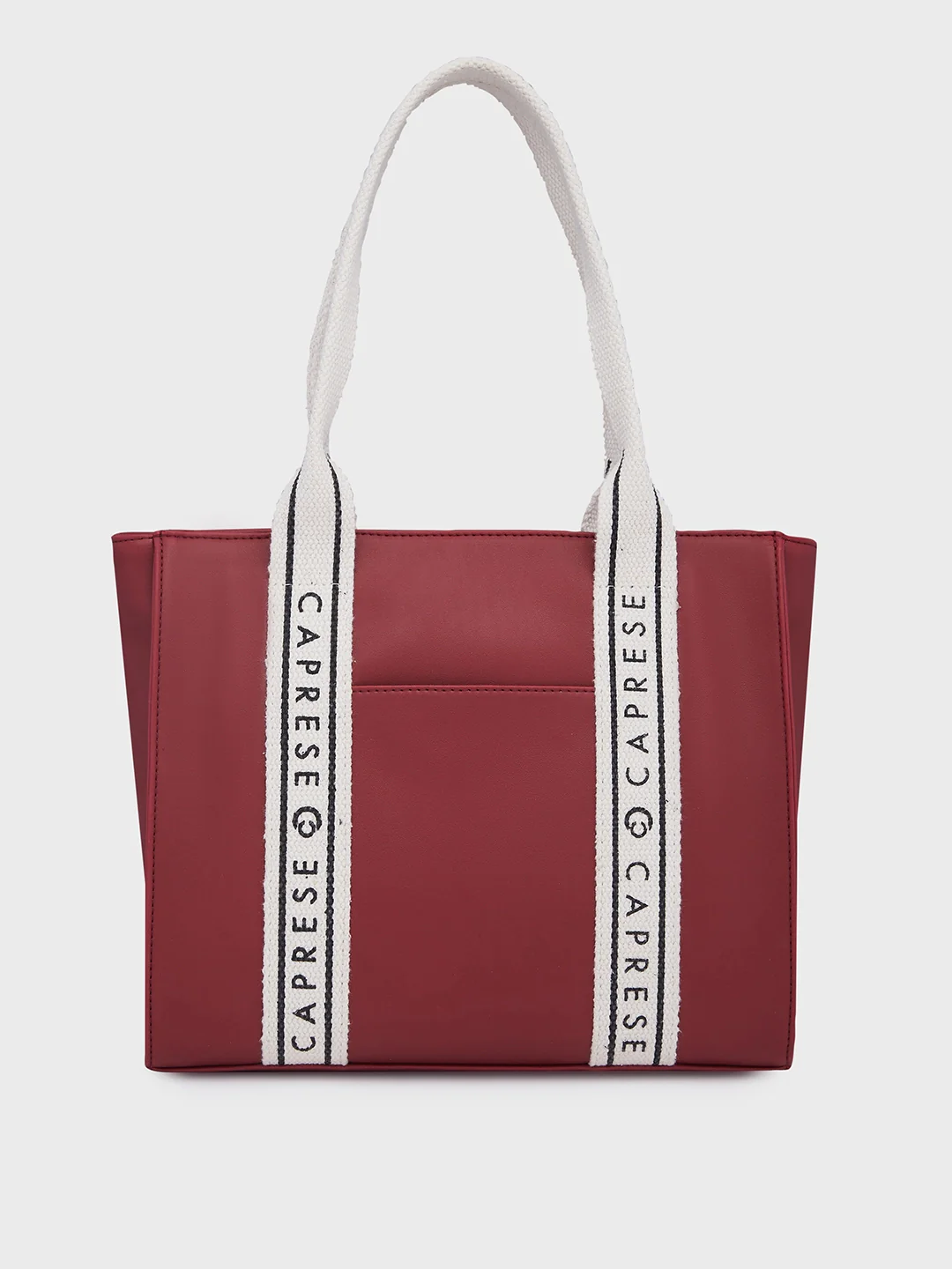 Caprese Nick Small Maroon Tote Bag - Image 3