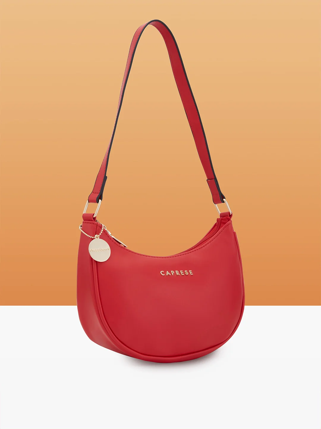 Caprese Nico Medium Red Sling Bag - Image 3