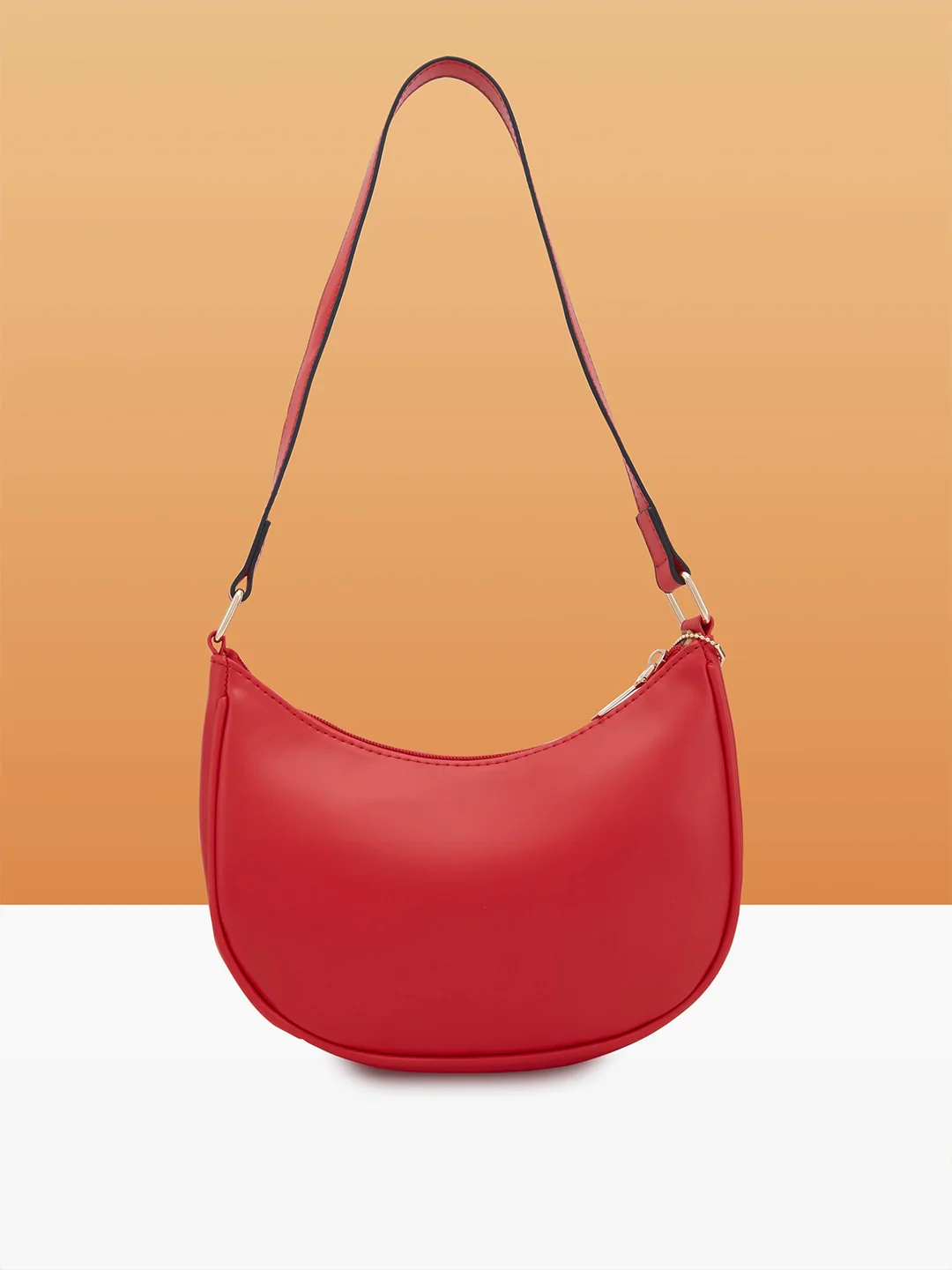 Caprese Nico Medium Red Sling Bag - Image 4
