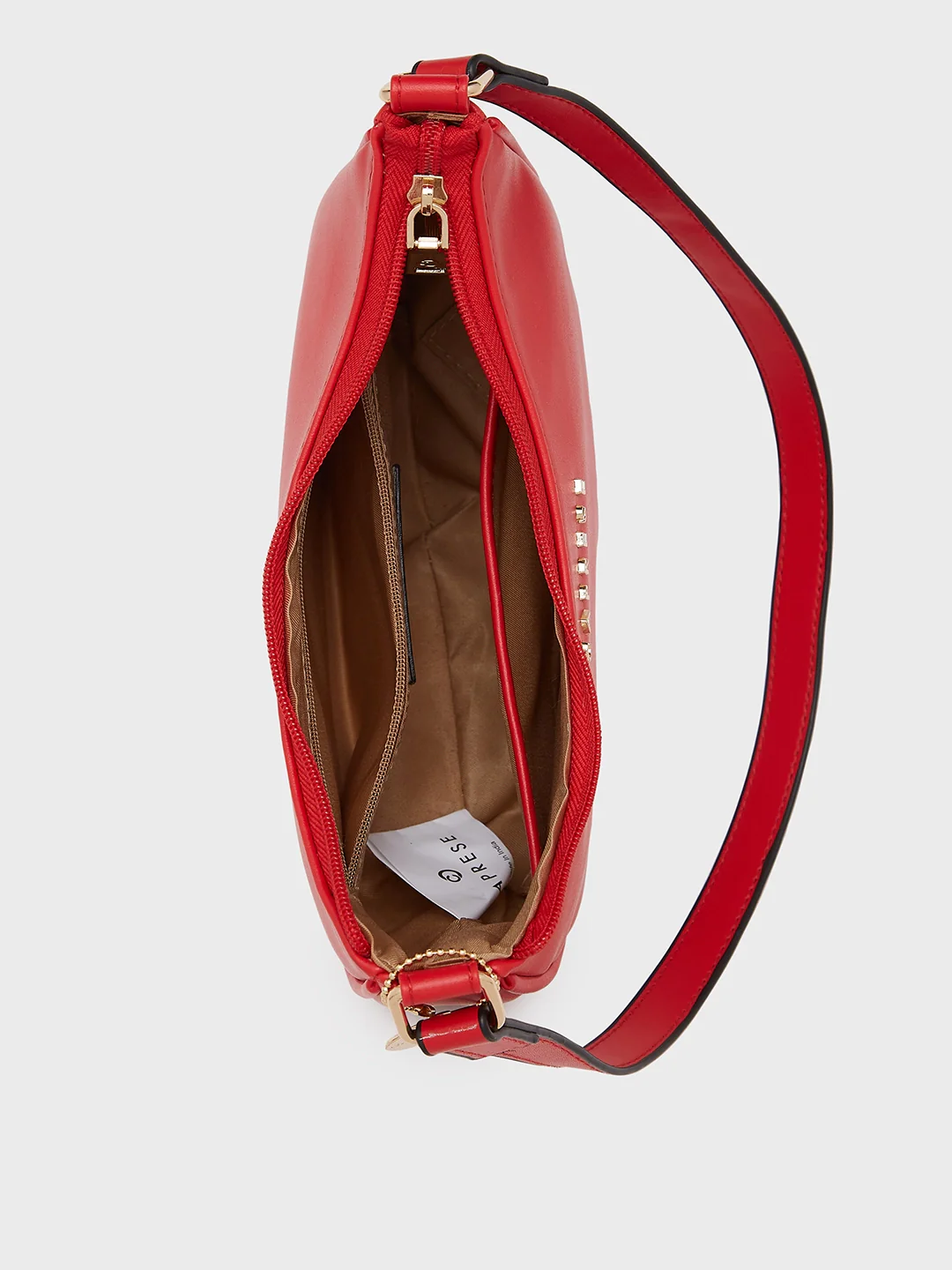 Caprese Nico Medium Red Sling Bag - Image 7