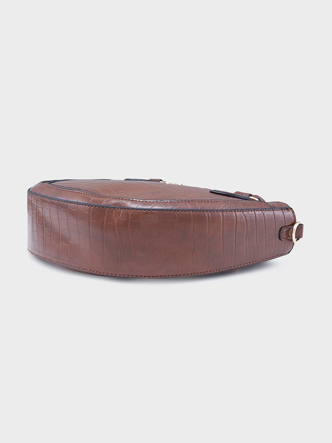 Caprese Nicole Small Brown Satchel Bag - Image 6