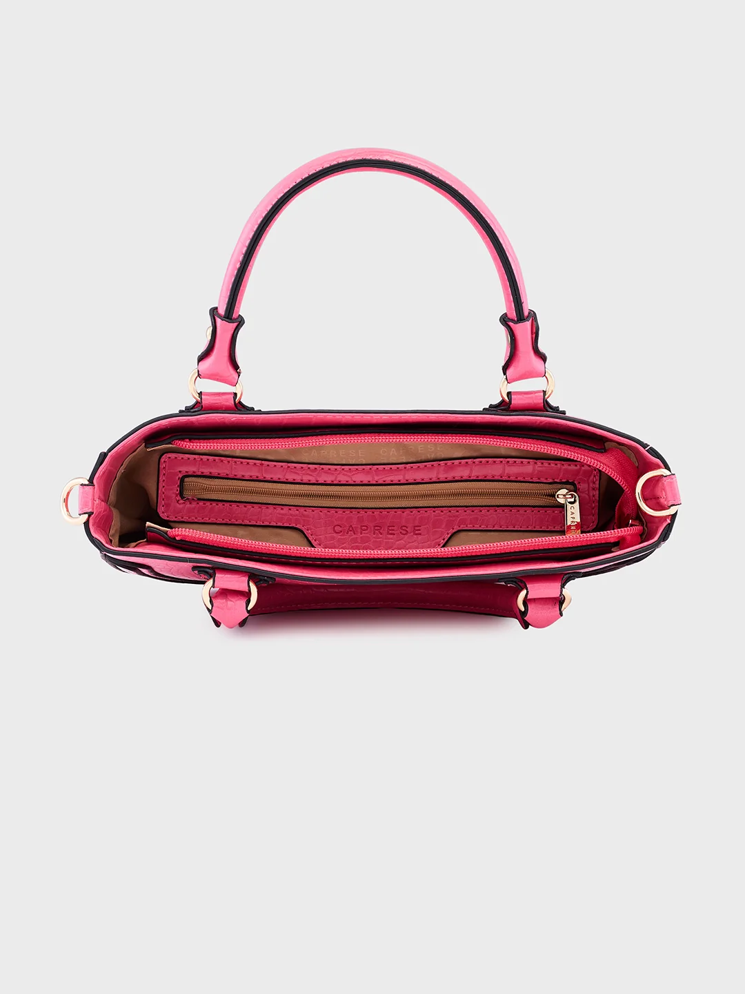 Caprese Nicole Small Flamingo Satchel Bag - Image 5