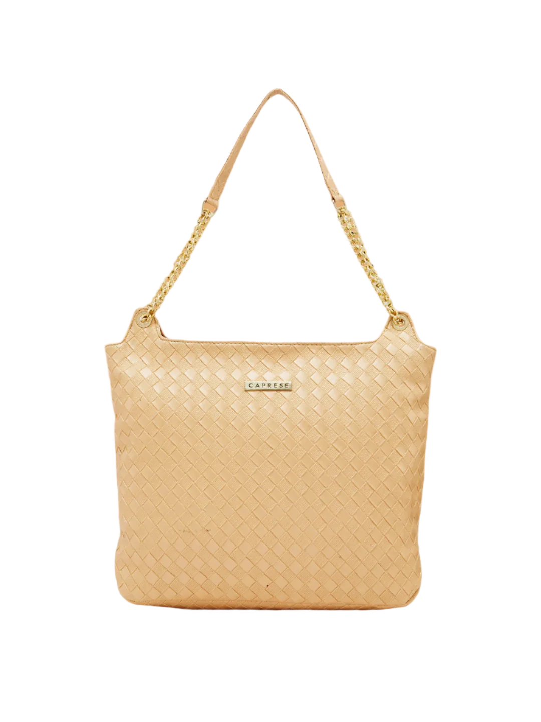 Caprese Nikita Medium Gold Hobo Bag