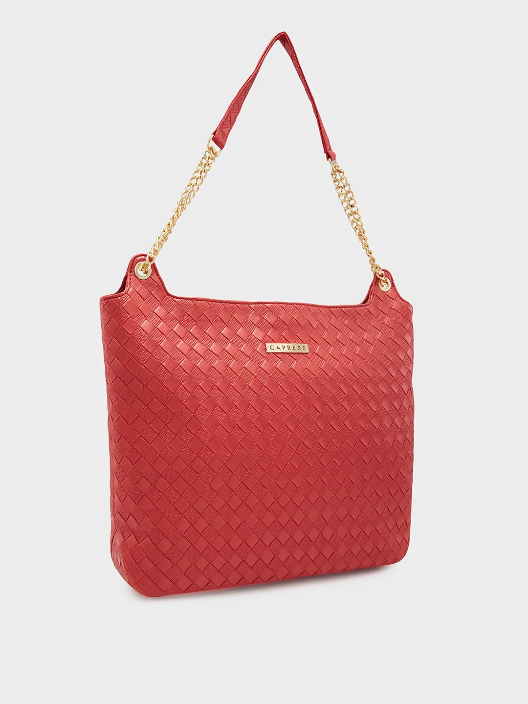 Caprese Nikita Medium Maroon Hobo Bag - Image 5