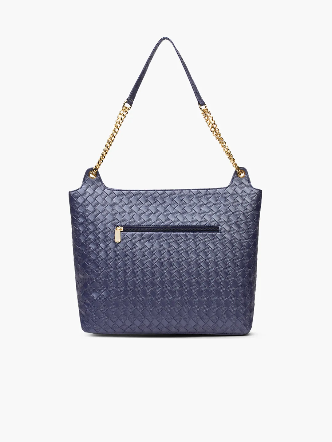 Caprese Nikita Medium Navy Hobo Bag - Image 5