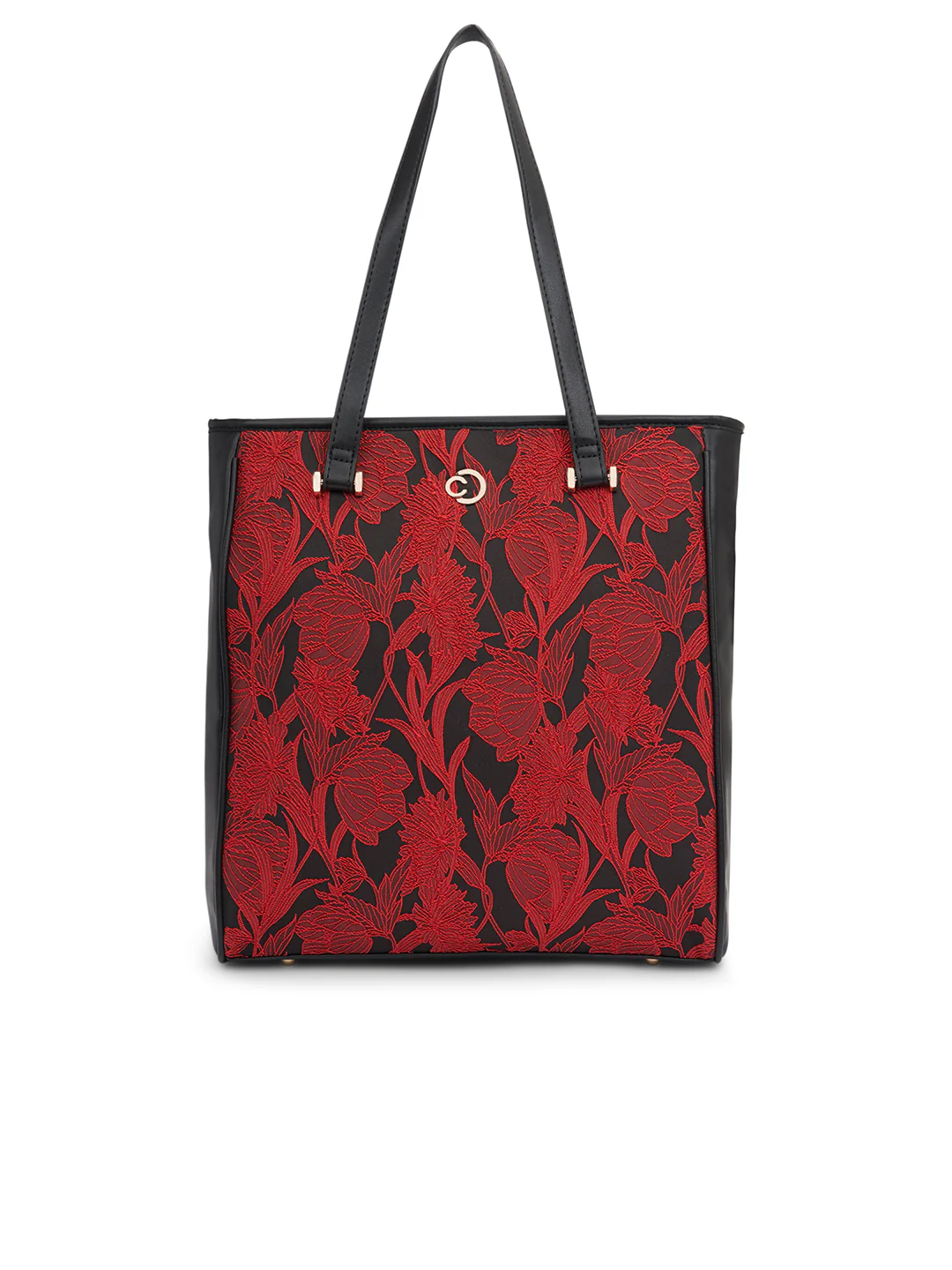 Caprese Nora Large Red Tote Bag