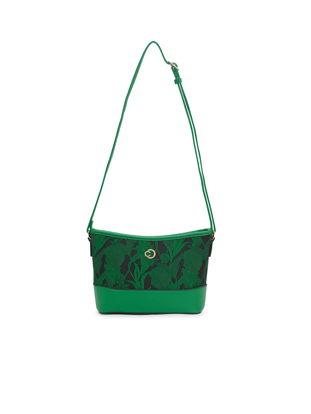 Caprese Nora Medium Green Sling Bag