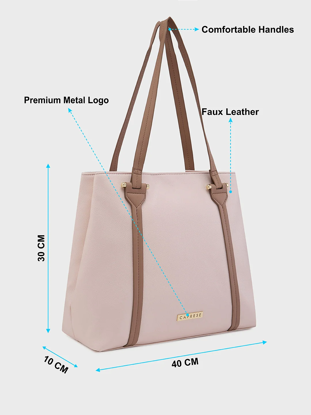 Caprese Nora Medium Softee Satchel Bag - Image 7