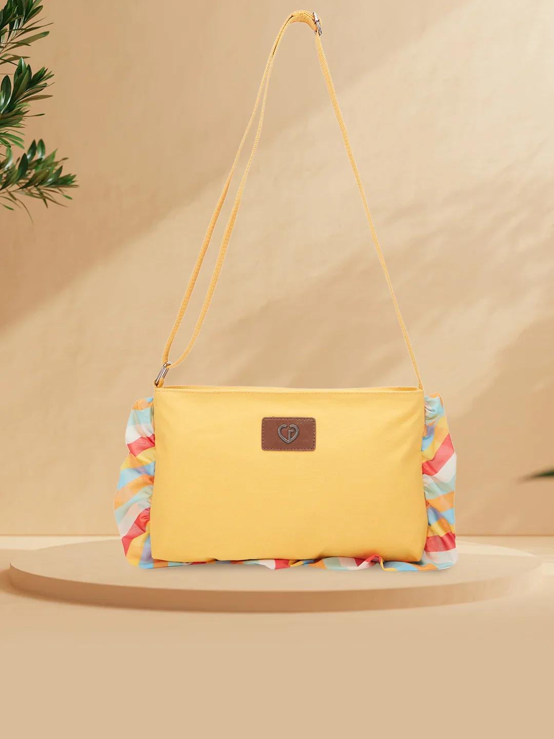 Caprese Oakley Large Marigold Sling Bag - Image 2