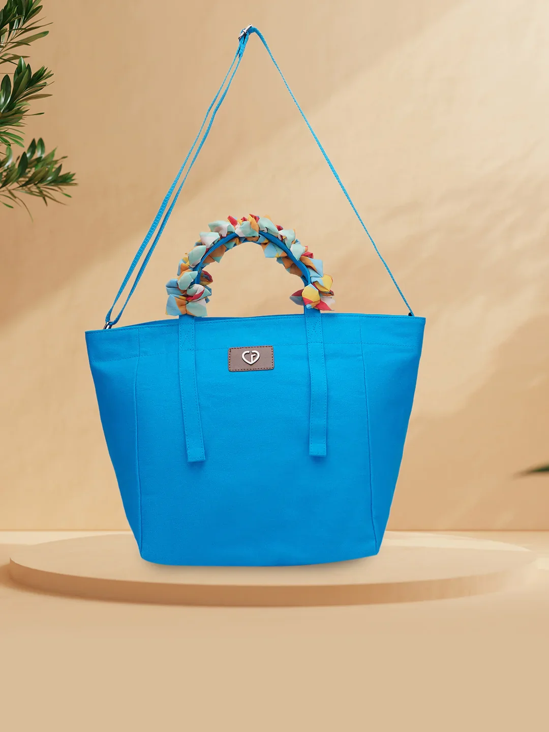 Caprese Oakley Large Tote Turquise - Image 2