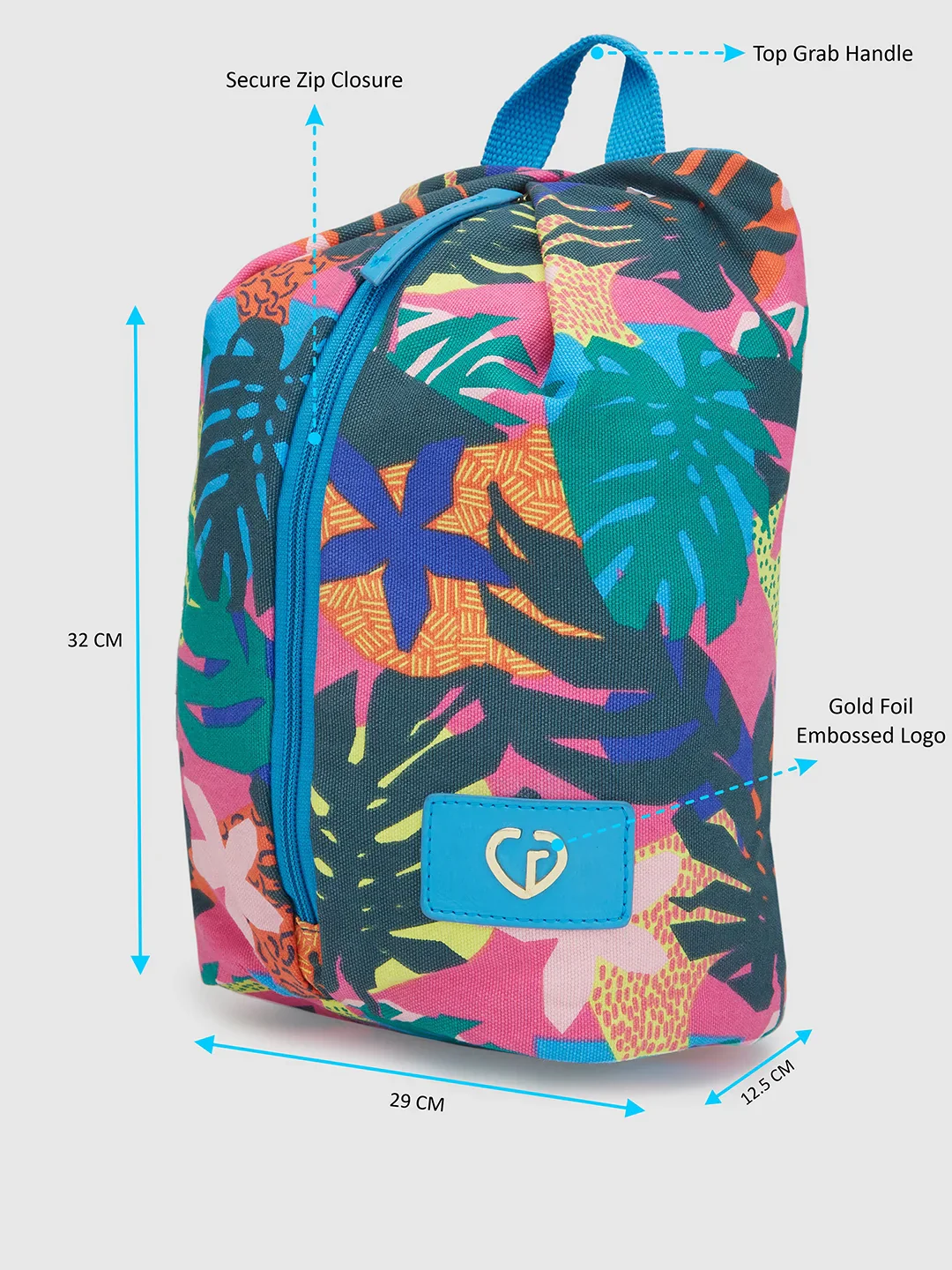 Caprese Octavia Small Fuchsia Backpack - Image 3