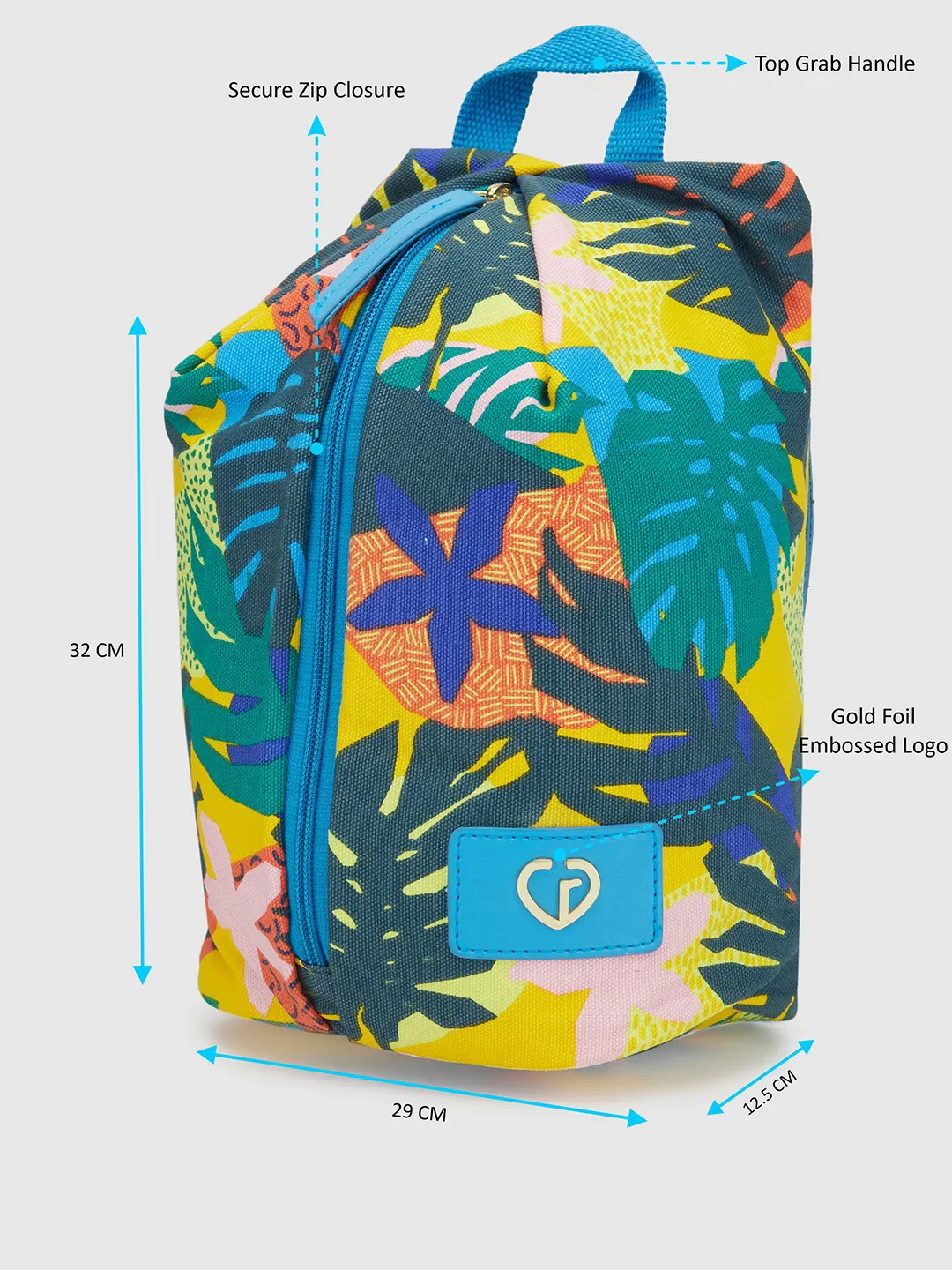 Caprese Octavia Small Ochre Backpack - Image 3