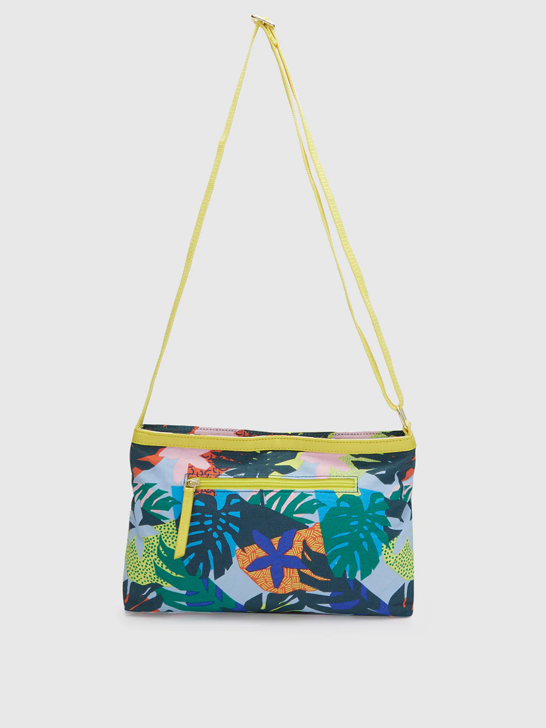 Caprese Octavia Large Blue Grey Sling Bag - Image 6