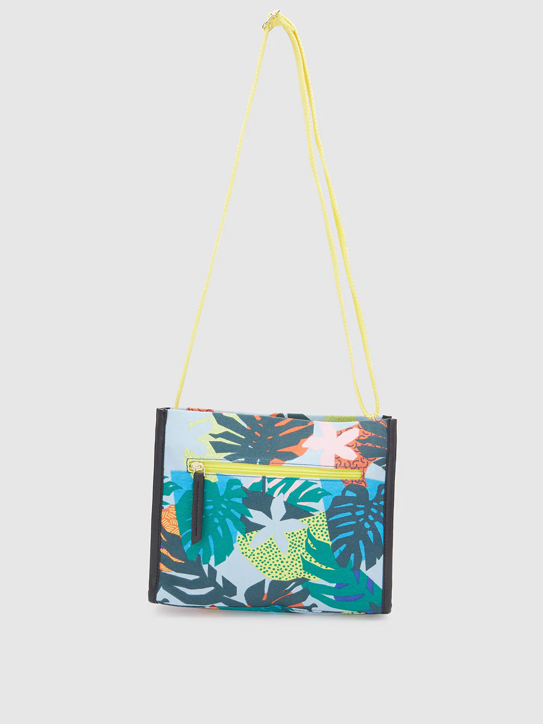 Caprese Octavia Medium Blue Grey Sling Bag - Image 6