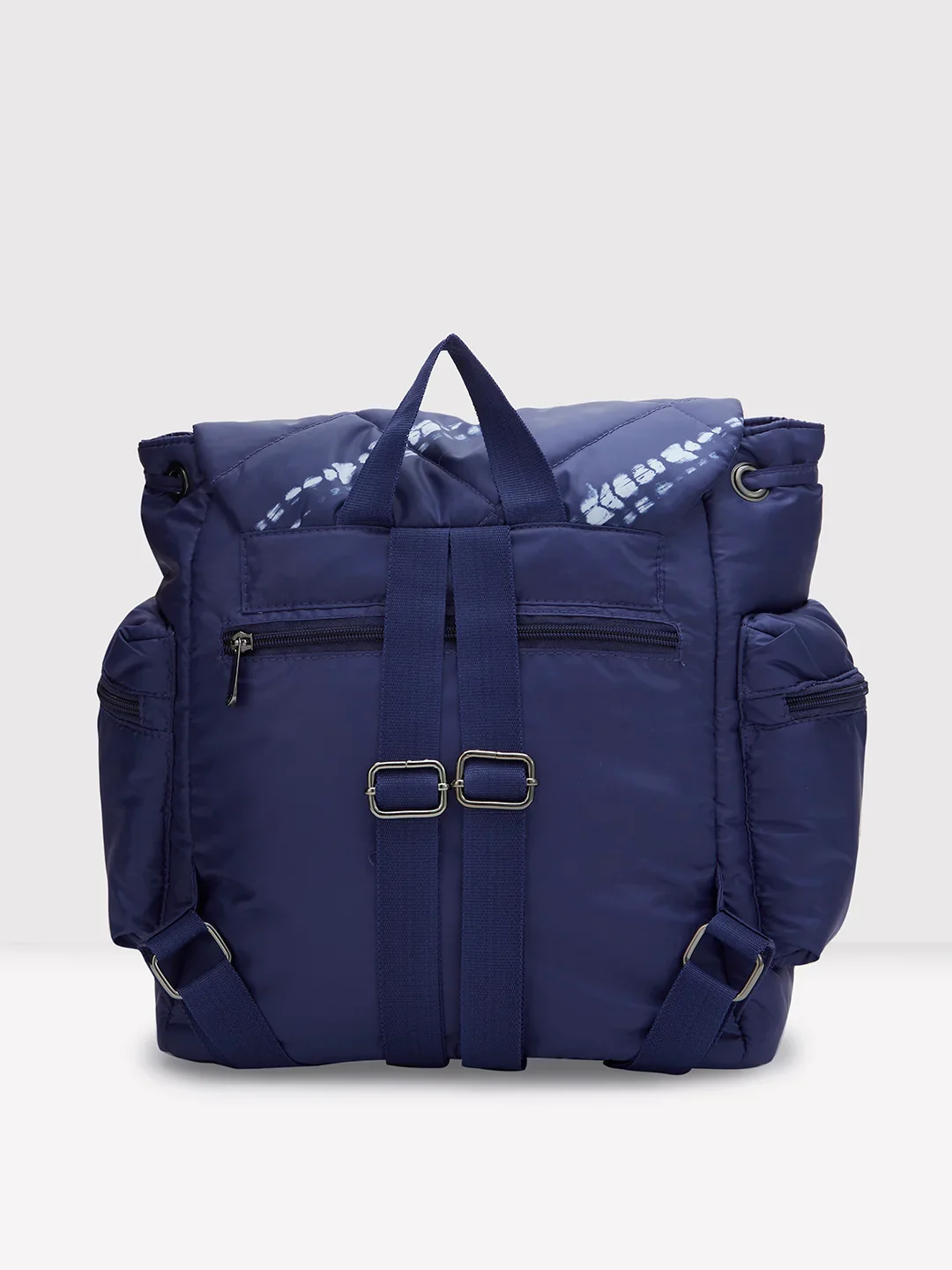 Caprese Olive Medium Blue Backpack - Image 4