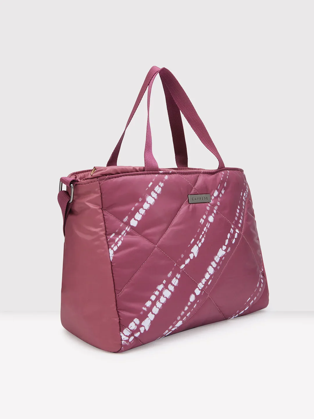 Caprese Olive Medium (E) Maroon Satchel Bag - Image 6