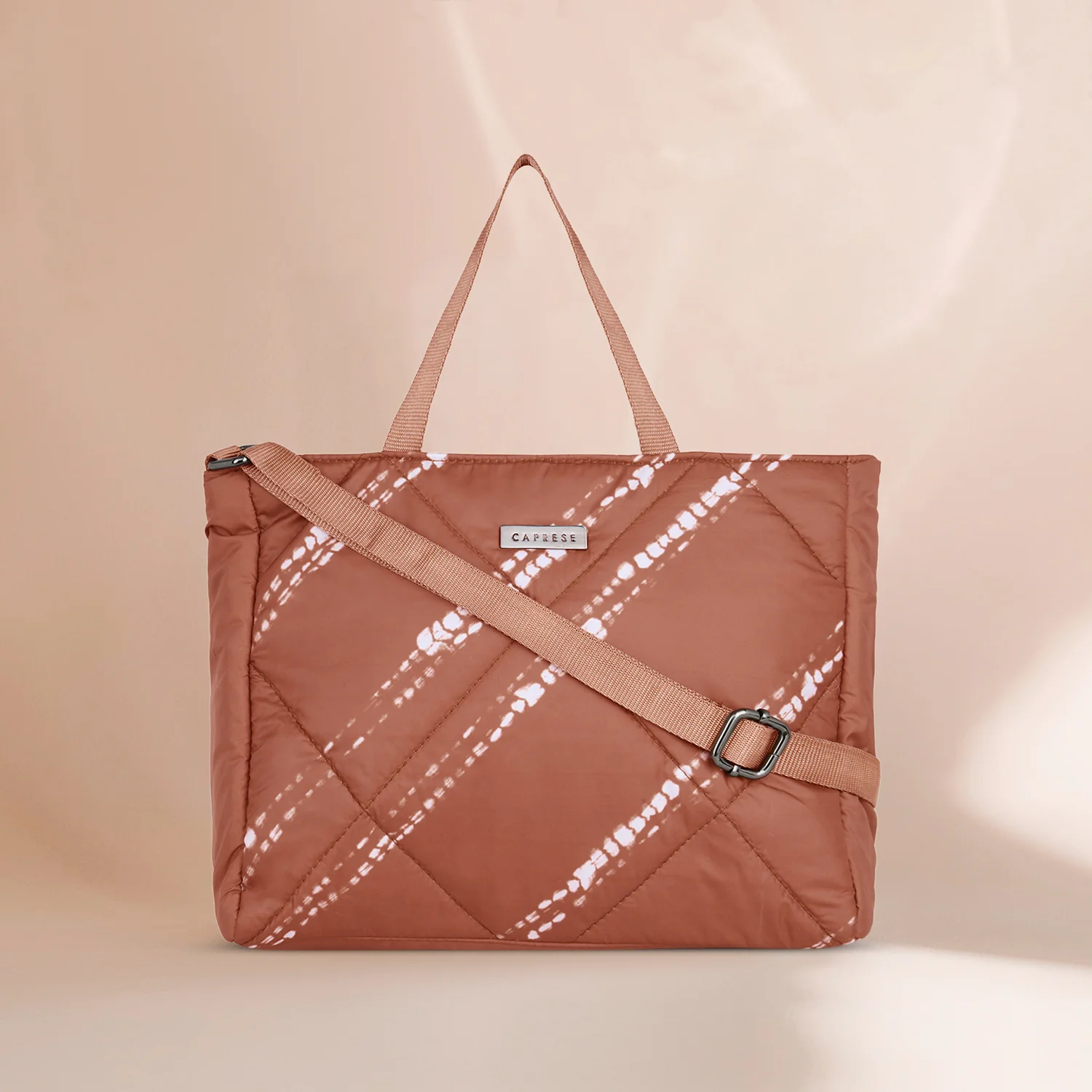 Caprese Olive Medium (E) Tan Satchel Bag - Image 2