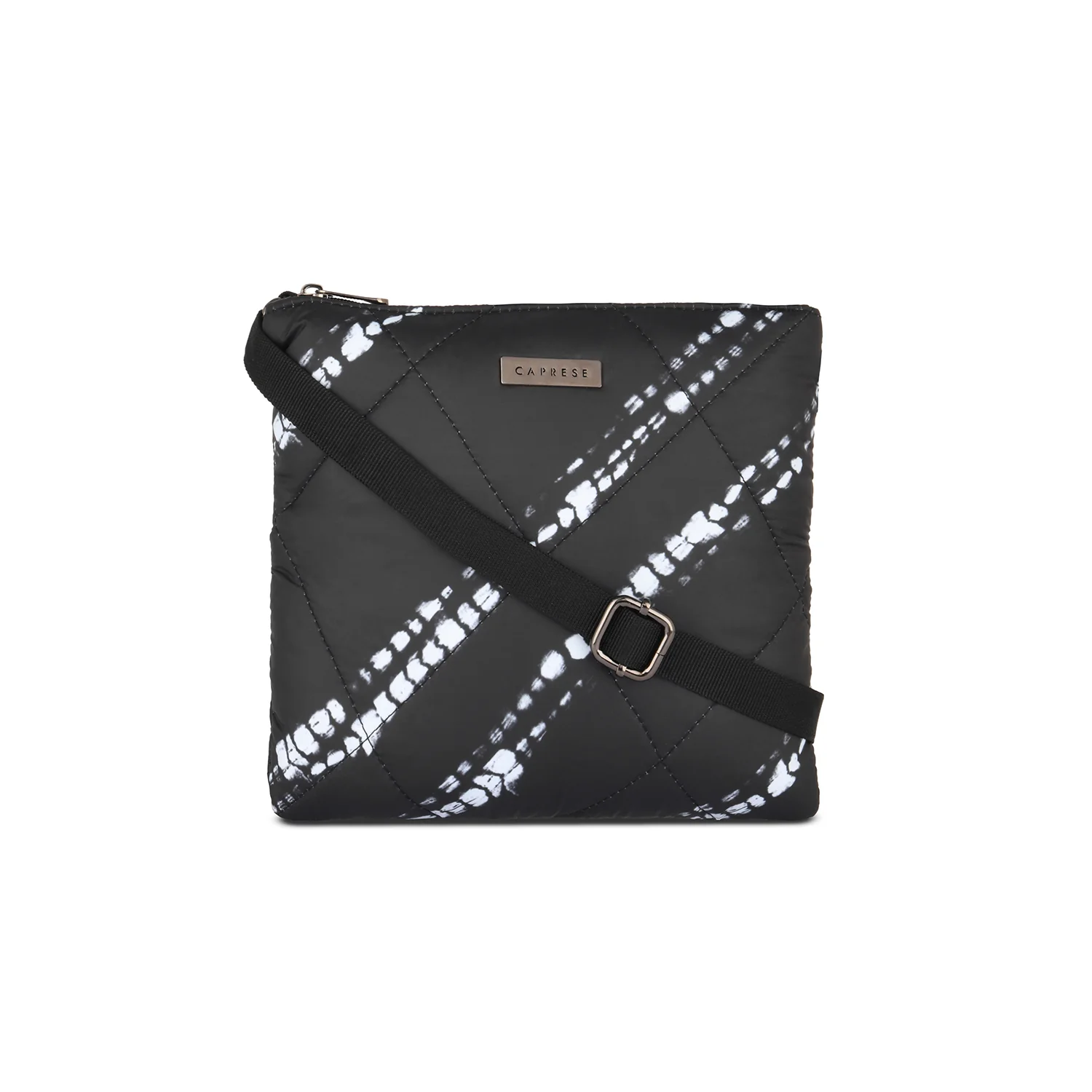 Caprese Olive Small Black Sling Bag