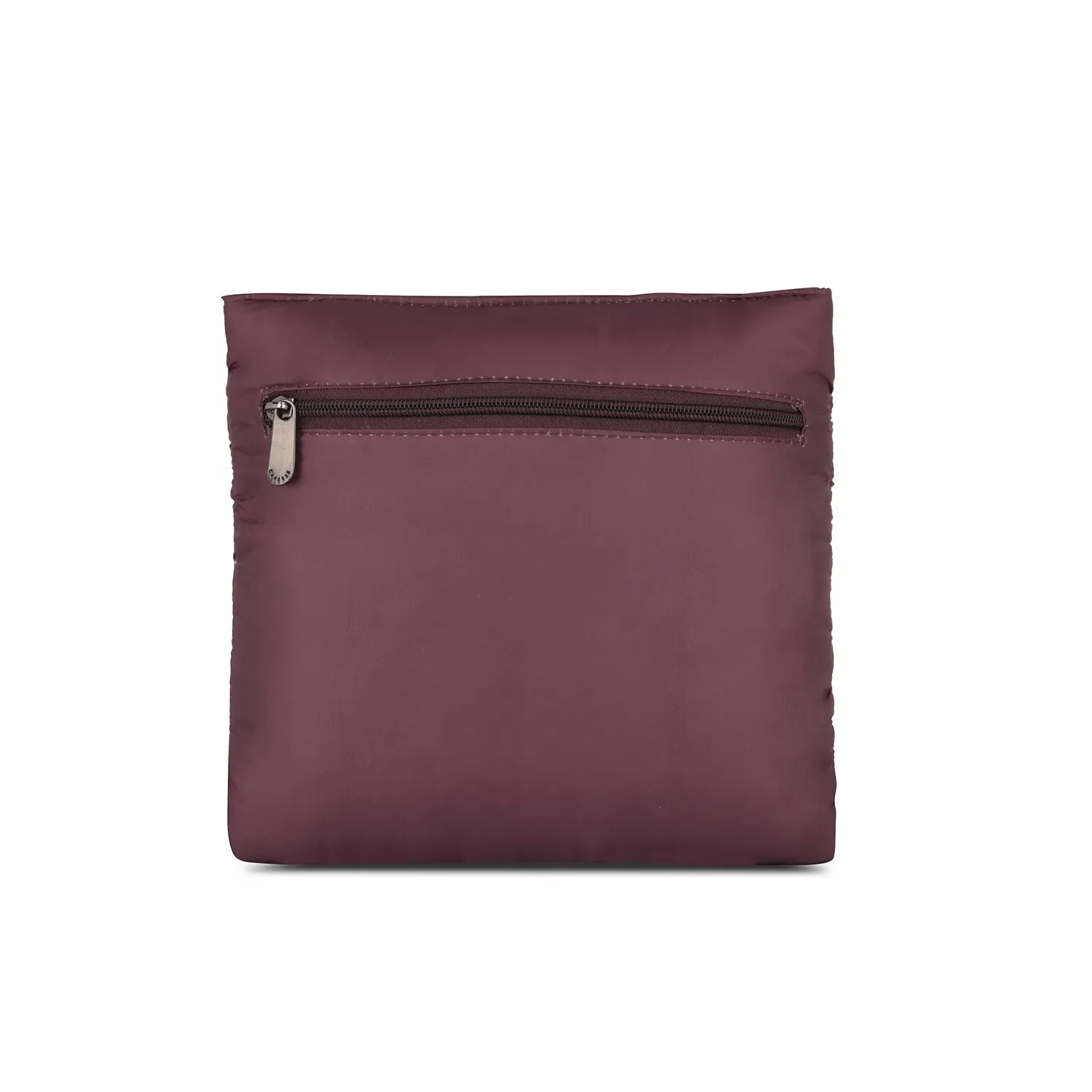 Caprese Olive Small Maroon Sling Bag - Image 4