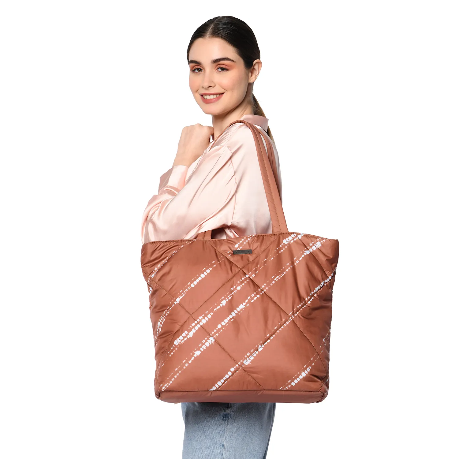 Caprese Olive Large (E) Tan Tote Bag - Image 2