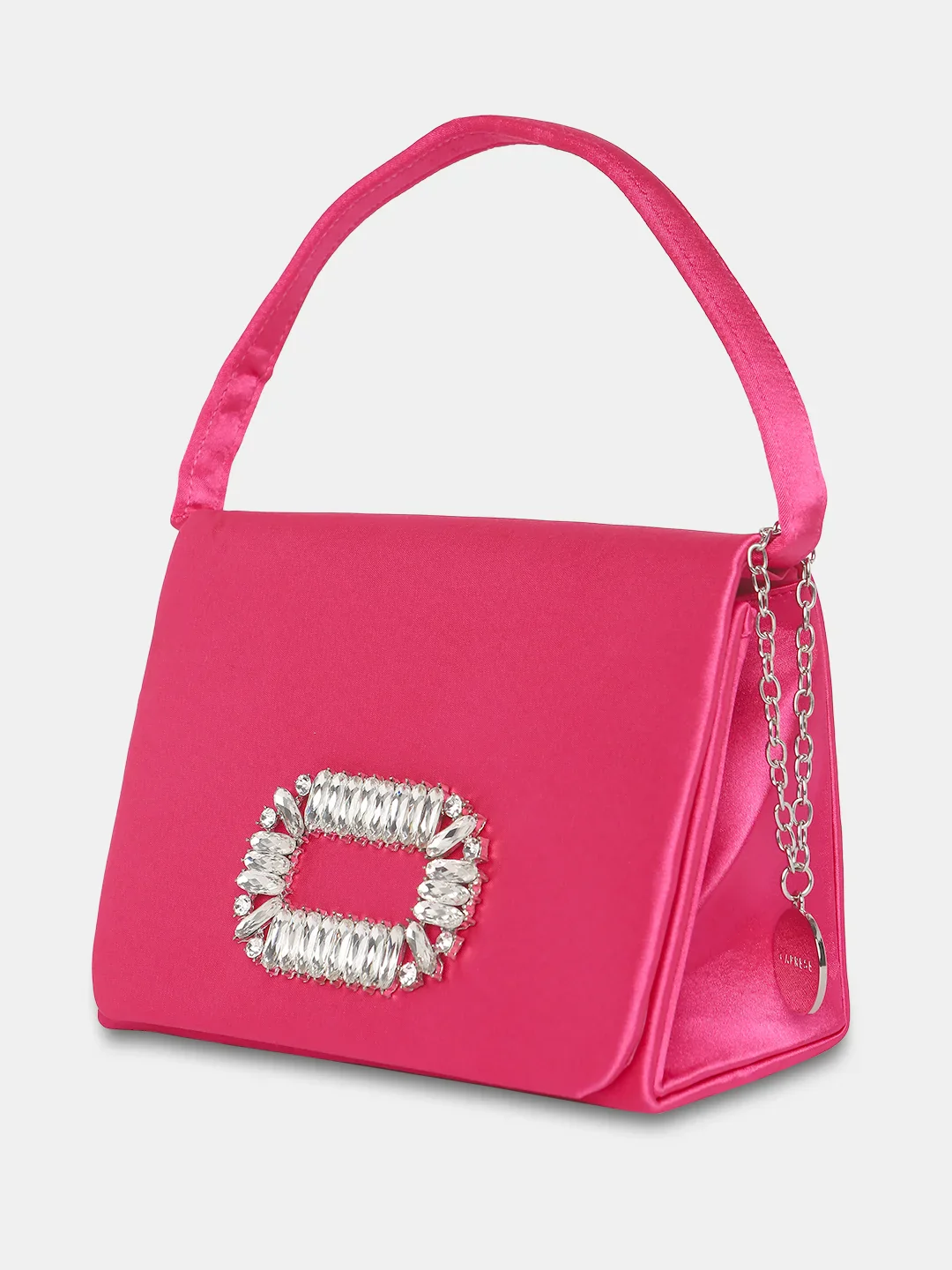 Caprese Olivia Small Fuchsia Clutch - Image 7