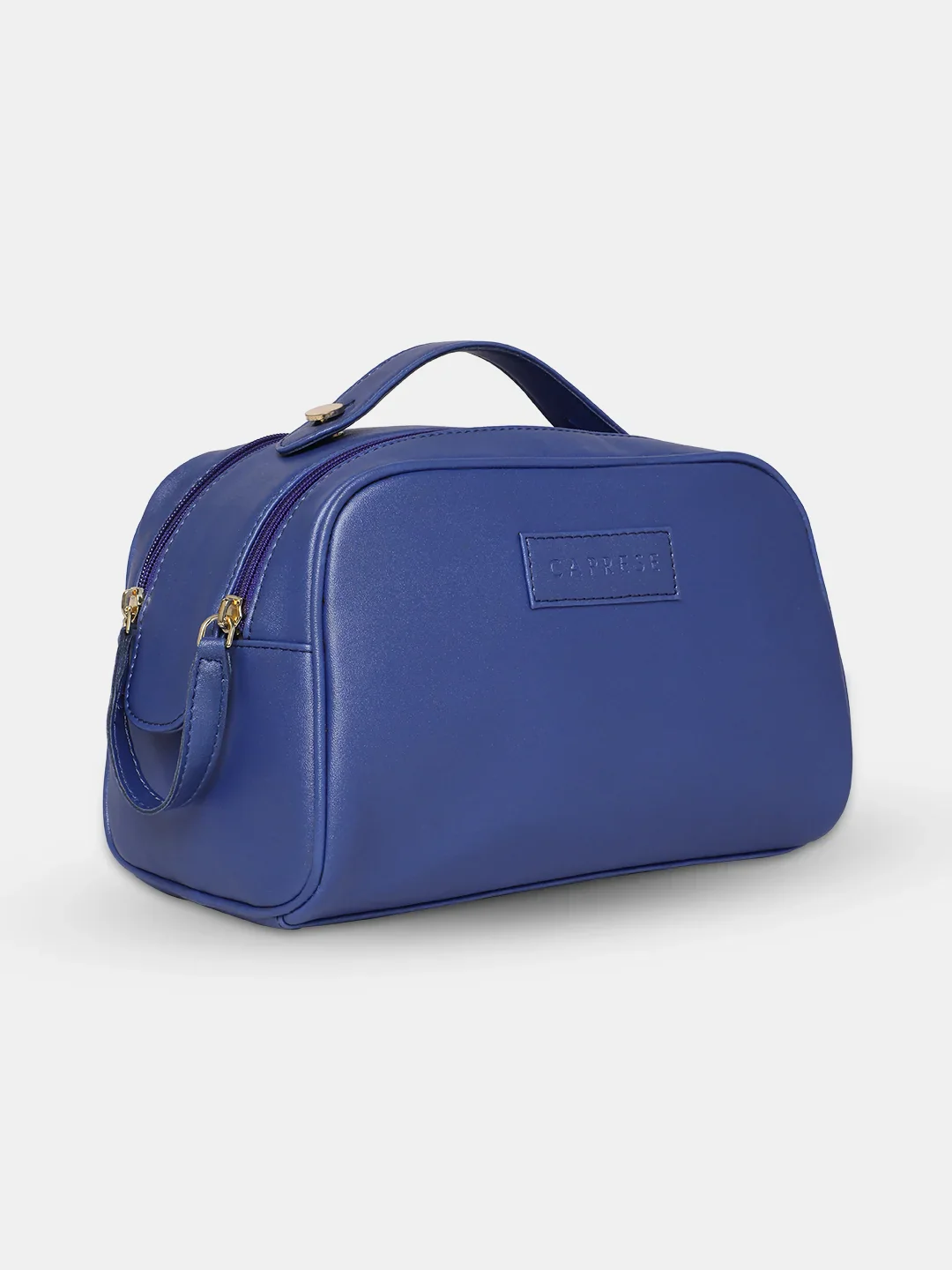 Caprese Olivia Large Blue Vanity Case - Image 5
