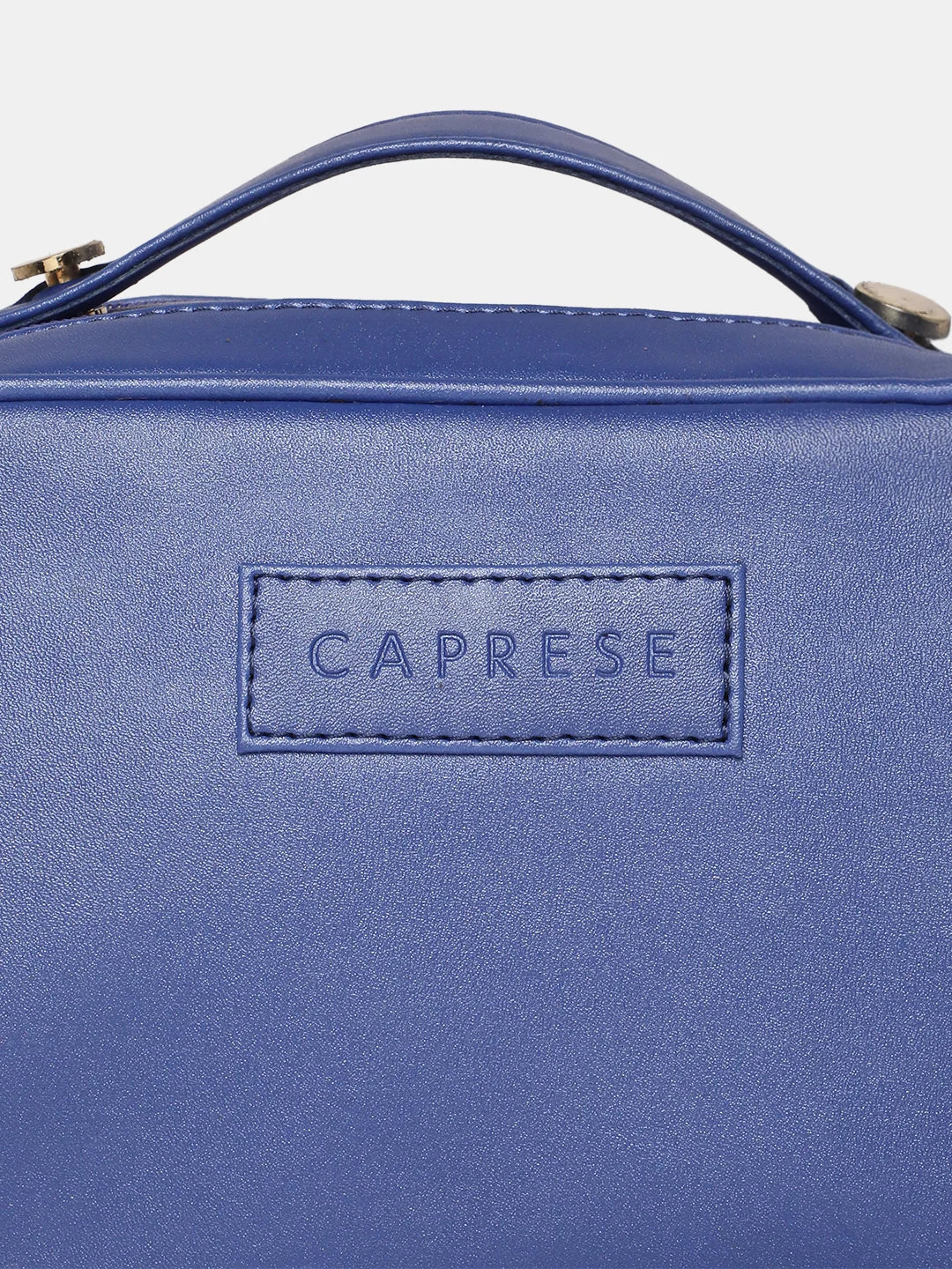 Caprese Olivia Large Blue Vanity Case - Image 8