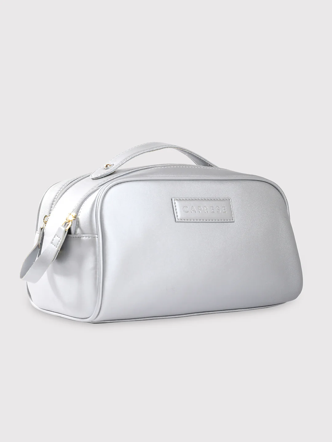 Caprese Olivia Large Silver Vanity Case - Image 5