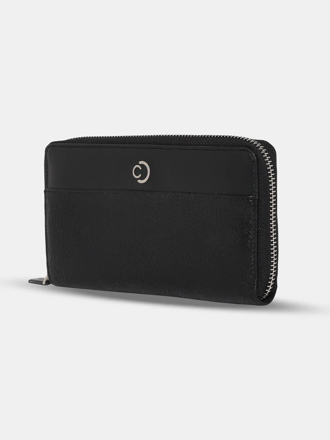 Caprese Olivia Large Black Zip Around Wallet - Image 4