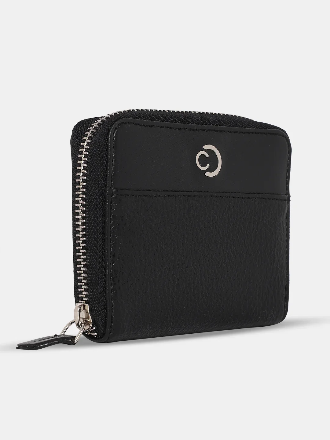 Caprese Olivia Small Black Zip Around Wallet - Image 3