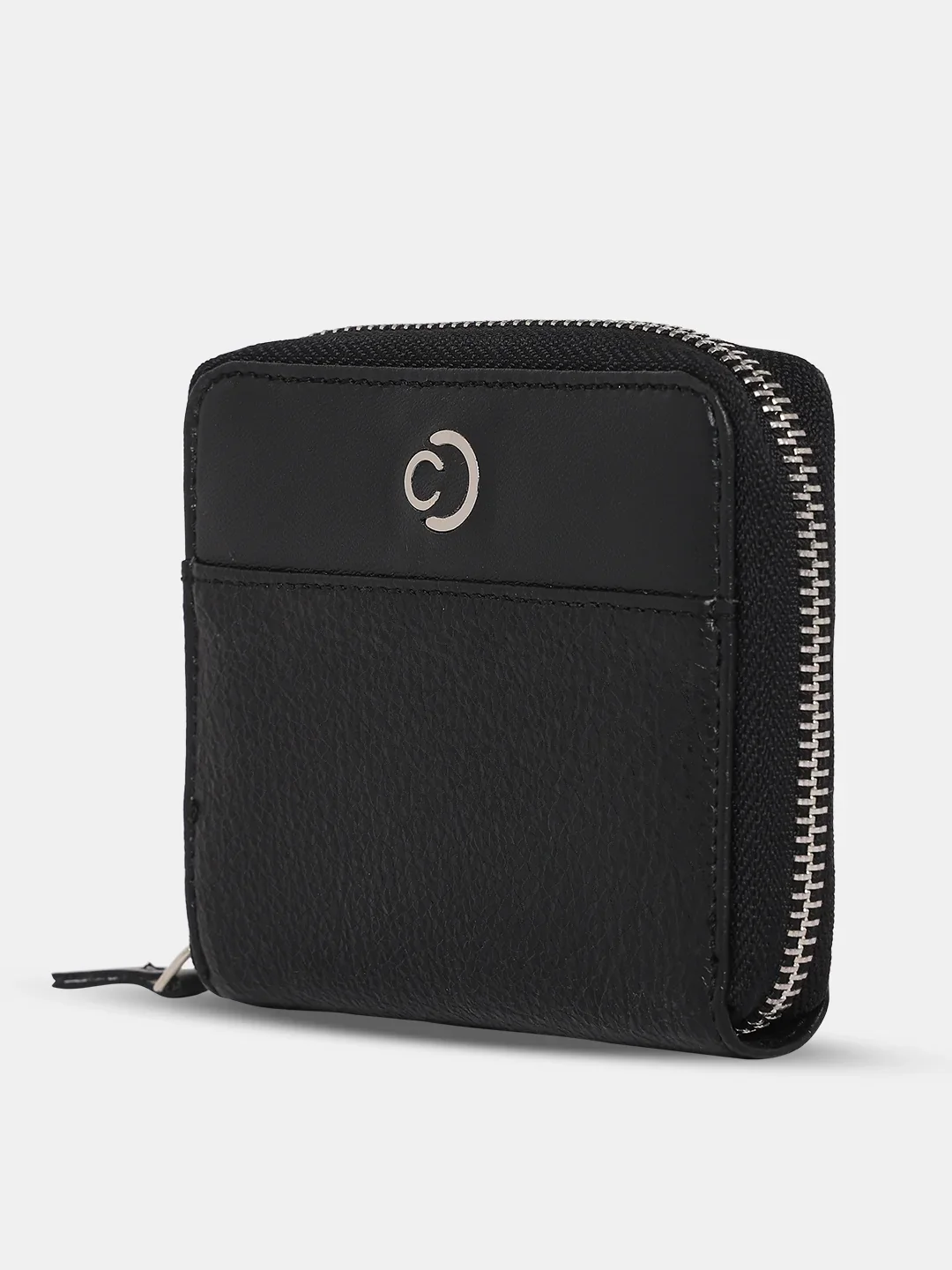 Caprese Olivia Small Black Zip Around Wallet - Image 4