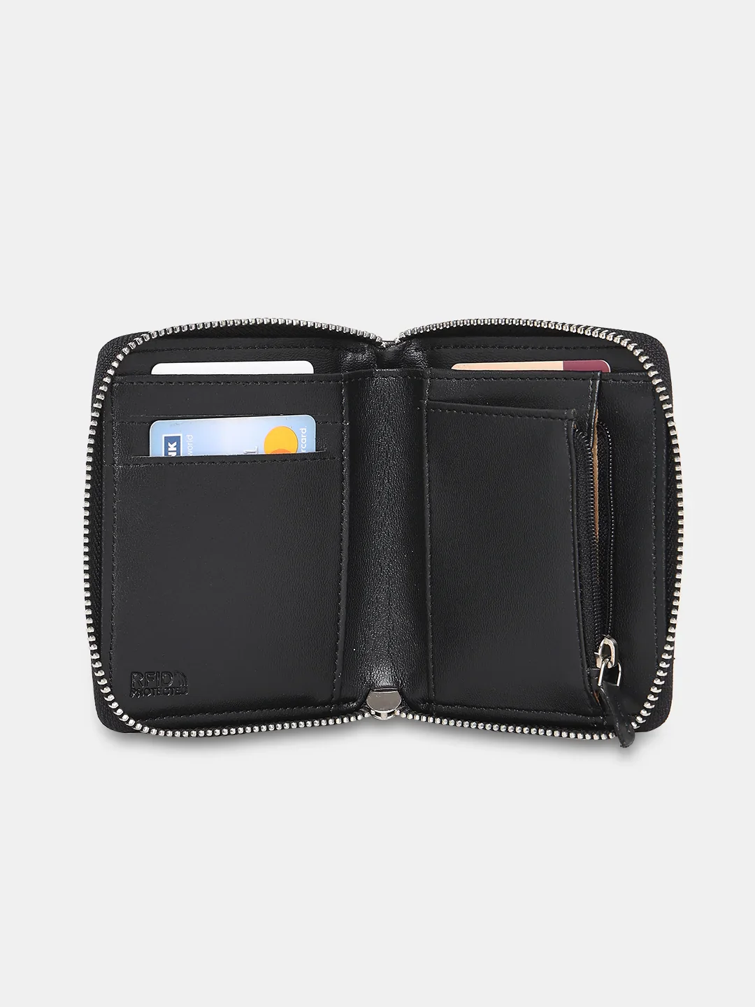 Caprese Olivia Small Black Zip Around Wallet - Image 9