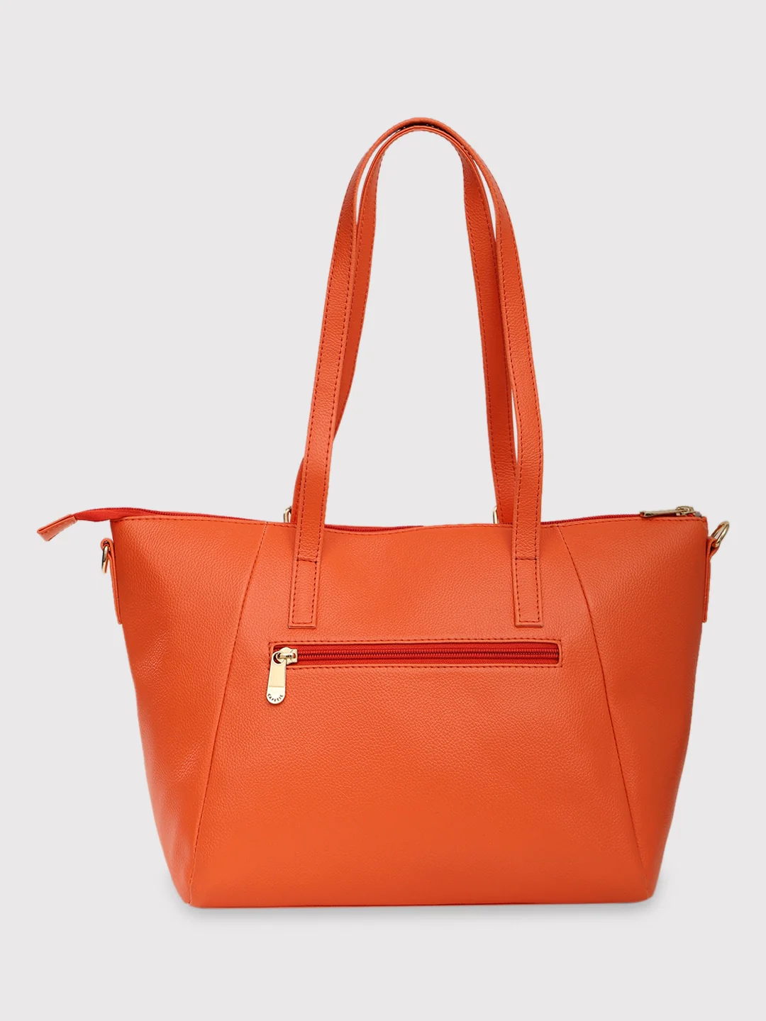 Caprese Opium Medium Coral Satchel Bag - Image 7